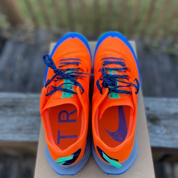 Nike Air Zoom Terra Kiger 7 Hiking Shoes Total Orange CW6062-800 Men Sz NEW - Picture 4 of 15